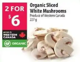 Co-op Organic Sliced White Mushrooms offer