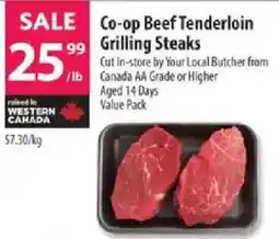 Co-op Co-op Beef Tenderloin Grilling Steaks offer