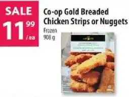 Co-op Co-op Gold Breaded Chicken Strips or Nuggets offer