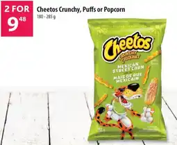 Co-op Cheetos Crunchy, Puffs or Popcorn offer