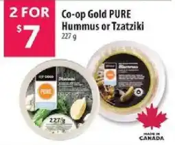 Co-op Co-op gold pure hummus or tzatziki offer