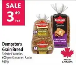 Co-op Dempster's Grain Bread offer