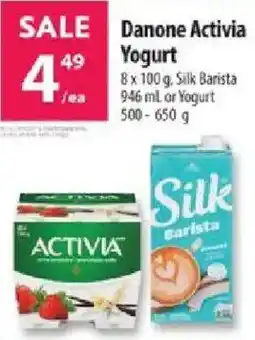 Co-op Danone Activia Yogurt offer