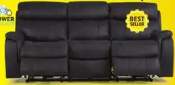 Leon's Haven Dual Power Reclining Sofa - Grey offer