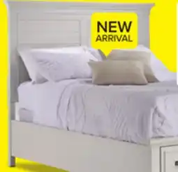 Leon's Charleston 3 - Piece Queen Storage Bed - Dove White offer