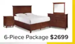 Leon's San Mateo 6-Piece Queen Bedroom Package-Tuscan offer