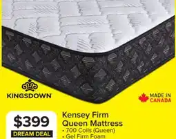 Leon's Kingsdown - Kensey Firm Queen Mattress offer