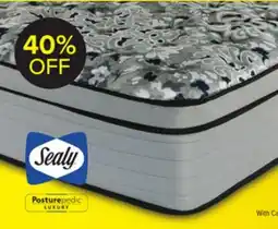 Leon's Sealy Posturepedic Palatial Crest Kamden II Firm Eurotop Queen Mattress offer