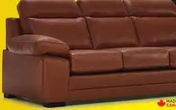 Leon's Morrison II Leather Sofa offer