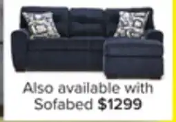 Leon's Mackay Queen Sofa Bed - Blue offer