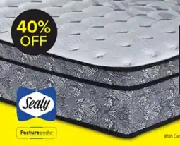 Leon's Sealy Posturepedic Correct Comfort I Firm Eurotop Queen Mattress offer