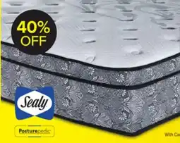 Leon's Sealy Posturepedic Correct Comfort II Medium Eurotop Queen Mattress offer