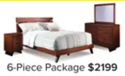 Leon's Camila 6-Piece Queen Bedroom Package - Rustic Brown offer