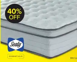 Leon's Sealy Essentials Remy II Firm Eurotop Queen Mattress offer