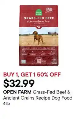 Petvalu Grass-Fed Beef & Ancient Grains Recipe Dog Food offer