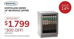 Goemans Appliances MARVEL NORTHLAND SERIES 24 BEVERAGE CENTRE offer