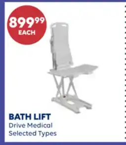 Wellwise by Shoppers Drive Medical BATH LIFT offer