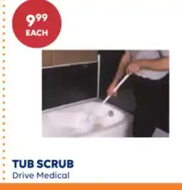 Wellwise by Shoppers Drive Medical TUB SCRUB offer