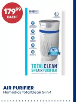 Wellwise by Shoppers Homedics TotalClean 5-in-1 AIR PURIFIER offer