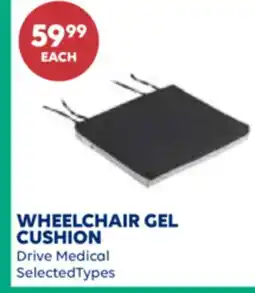 Wellwise by Shoppers Drive Medical WHEELCHAIR GEL CUSHION offer