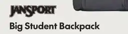 Sport Chek JANSPORT BIG STUDENT BACKPACK offer