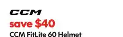 Sport Chek CCM FITLITE 60 HELMET offer