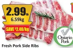Starsky Fresh Pork Side Ribs offer