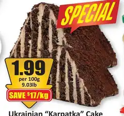 Starsky Ukrainian Karpatka Cake offer