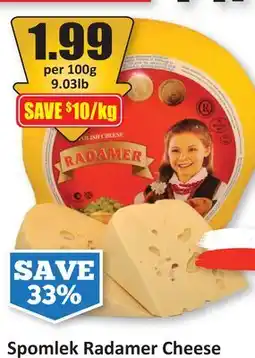 Starsky Spomlek Radamer Cheese offer