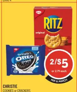Shoppers Drug Mart CHRISTIE COOKIES or CRACKERS offer