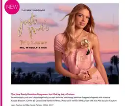 Shoppers Drug Mart The New Freely Feminine Fragrance, Just Moi by Juicy Couture offer