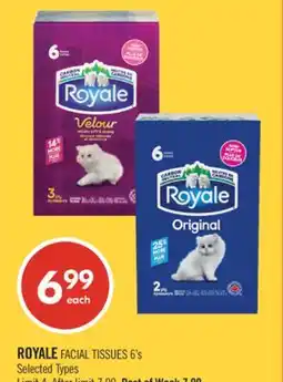 Shoppers Drug Mart ROYALE FACIAL TISSUES offer