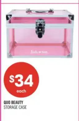 Shoppers Drug Mart QUO BEAUTY STORAGE CASE offer