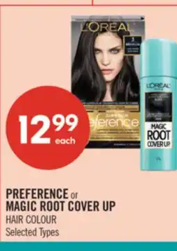 Shoppers Drug Mart PREFERENCE or MAGIC ROOT COVER UP HAIR COLOUR offer