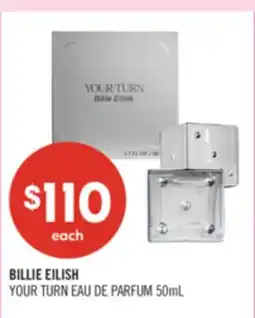 Shoppers Drug Mart BILLIE EILISH YOUR TURN EAU DE PARFUM offer