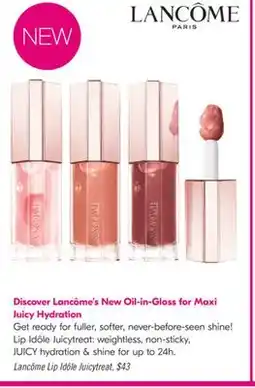 Shoppers Drug Mart Lancôme Lip Idôle Juicytreat offer
