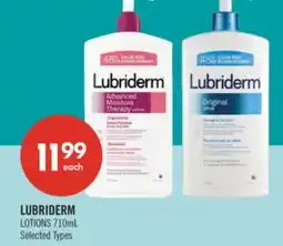 Shoppers Drug Mart LUBRIDERM LOTIONS offer