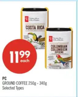 Shoppers Drug Mart PC GROUND COFFEE offer
