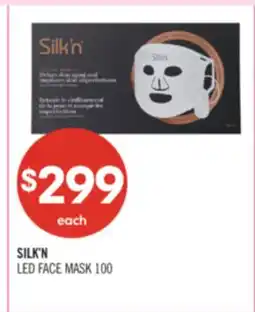 Shoppers Drug Mart SILK'N LED FACE MASK 100 offer