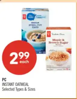 Shoppers Drug Mart PC INSTANT OATMEAL offer