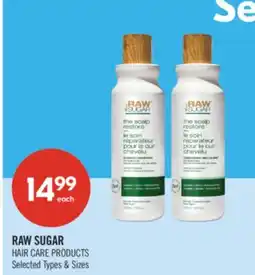 Shoppers Drug Mart RAW SUGAR HAIR CARE PRODUCTS offer