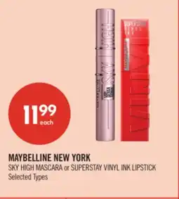 Shoppers Drug Mart MAYBELLINE NEW YORK offer