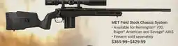 Cabela's MDT Field Stock Chassis System offer