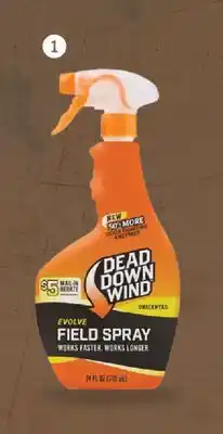 Cabela's Dead Down Wind Field Spray-24 oz offer