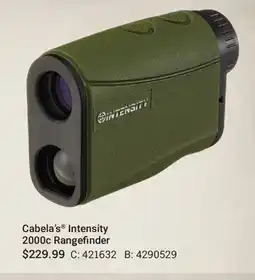 Cabela's Cabela's Intensity 2000c Rangefinder offer