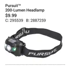 Cabela's Pursuit 200-Lumen Headlamp offer