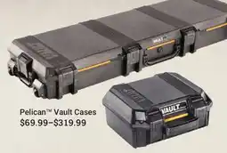 Cabela's Pelican Vault Cases offer