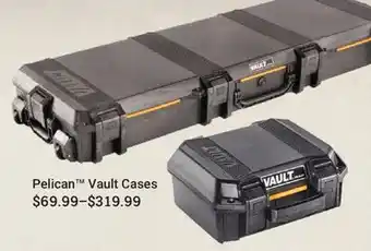 Cabela's Pelican Vault Cases offer