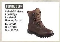 Cabela's Cabela's Men's Iron Ridge Insulated Hunting Boots offer