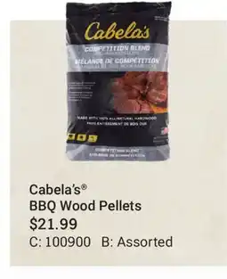 Cabela's Cabela's BBQ Wood Pellets offer